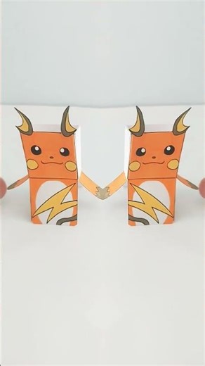 DIY new sprunki Raichu with paper #builao