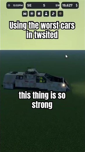 Using the worst cars in Twisted! | TIV 1 2025 #roblox #tornado #storm #stormchasing