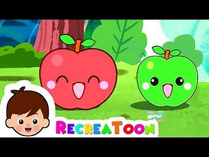 Pomme de reinette et pomme d'api - comptines pour bébé - nursery rhymes