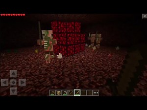 Tutorial de cómo entrar a Nether en Minecraft pocket edition 0.11.0