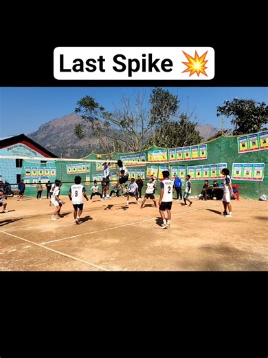 Last Spike 💥🤯#volleyball#spike#shorts