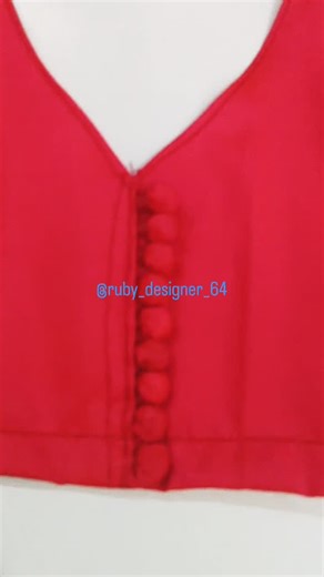 @ruby_designer_64 on Instagram: "New blouse design #fashion"