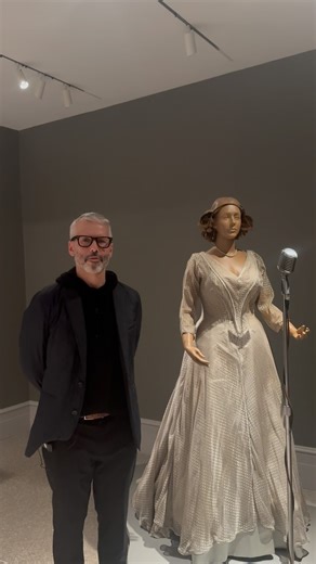 Ned Lazaro, Associate Curator of Costume & Textile, is back in “Marian Anderson: Dressed for Success” and featuring the second and later of the two dresses in the Wadsworth’s collection worn by opera singer Marian Anderson (1897–1993), the first African American singer to perform at the Metropolitan Opera in 1955. Mark your calendars for a Curator Talk in the gallery on Saturday, February 17, at 1pm. “Marian Anderson: Dressed for Success” is on view through April 25, 2024. #mariananderson #dress