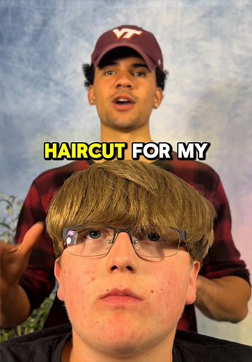 📍Blacksburg, VA 📍 Did i save him? 👇 #barber #southwestvirginia #straighthair #haircuttransformation #blowout