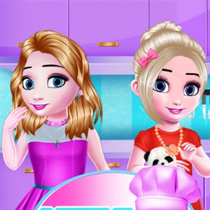 Little girls kitchen Time: Play Little girls kitchen Time online for free now.