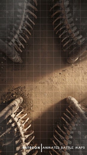 D&D | Marrowspire Part 3 Grid | Animated Battle Maps