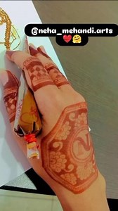 customize tikka mehandi design✨with N alphabet😍❤️#artist #mehndi #youtube #henna #love #shorts #art