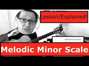 Melodic minor "Jazz" Minor scale lesson