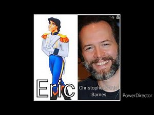 The Little Mermaid Voice Cast (1989)