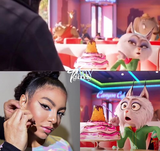 Any Gabrielly dublando Nooshy em Sing 2