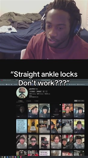 Do straight ankle locks work #bjj #livehighlights #tiktoklive