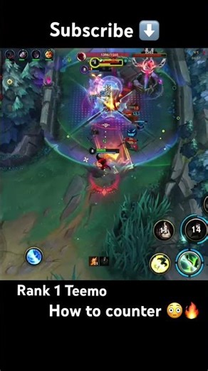 How Teemo Counters Lee sin and Fiora with Aatrox #wildrift #rank1 #teemo #howtoclimb #sovereign