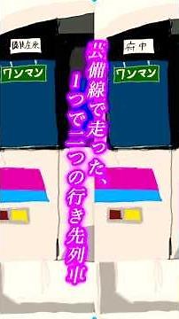 【一列車に2つの行き先⁉️】早朝の芸備線で走った2つの行き先を持つ最長列車‼️#芸備線#福塩線#時刻表 #キハ120系#芸備線1802D