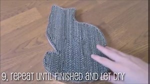 Astuce ingénieuse pour réaliser un griffoir pour votre chat en quelques minutes. | Professeur Malin