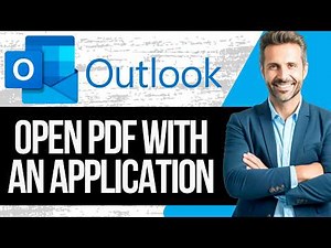 How to Setup default application when opening PDF attachments in Outlook