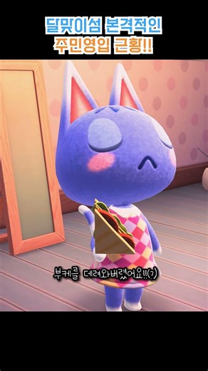 섬 주민 이렇게 채워도 괜찮은걸까..? #모동숲 #animalcrossing