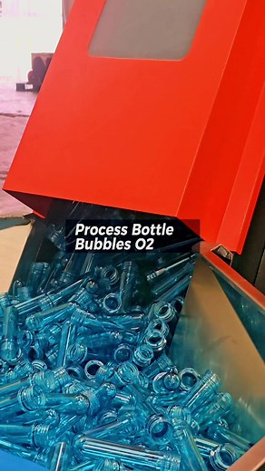 Proses Pembuatan Botol Bubbles O2 yang Menarik