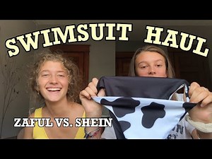 REVIEW & TRY ON SWIMSUIT HAUL | ZAFUL VS. SHEIN | Holly Ebert