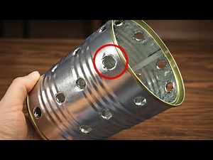 A Simple yet Effective Homemade Heating Stove! Unlimited Energy that You Won't Believe!