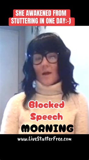 Watch how quickly any person stops stuttering once they start using the natural tools of ideal speech correctly! Do you still stutter and continue to believe that stuttering is a disorder that requires years of treatment and training? #stuttering #stammer #stammering #livestutterfree | ANNA Deeter - Author and Etalon Speech Educator