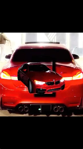 This Red BMW Looks Illegal at Night 😮‍💨