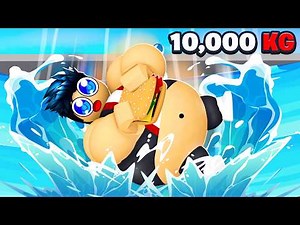 Devenir le plus GROS pour SAUTER dans la PISCINE sur ROBLOX !