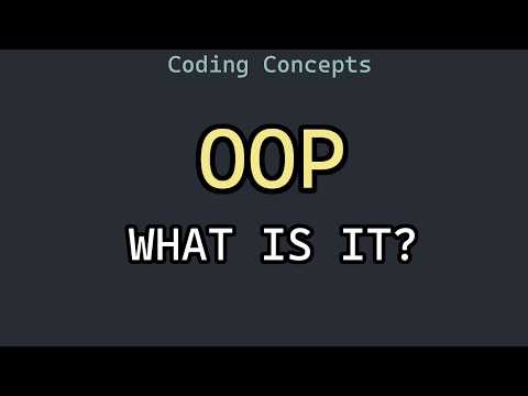 What is Object Oriented Programming? - Coding Concepts