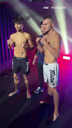 🇹🇭 Detchawalit vs 🇺🇦 Denis Dotsenko face off | ONE Friday Fights 146 #onechampionship
