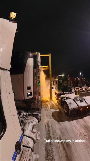 Crazy Russian Snow Removal Truck 🚛❄️