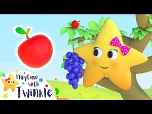 Twinkle Learns Fruits | Educational Songs for Kids! | Learn With Twinkle | Little Baby Bum