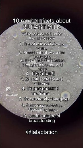 Breast milk facts