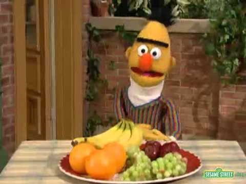 Sesame Street - Bert's Fruit Rap