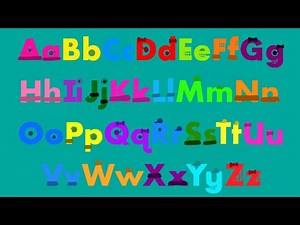 The ABC song Part 2 Uziel Lanza Fan Nursery Rhymes for babies Kids song for children