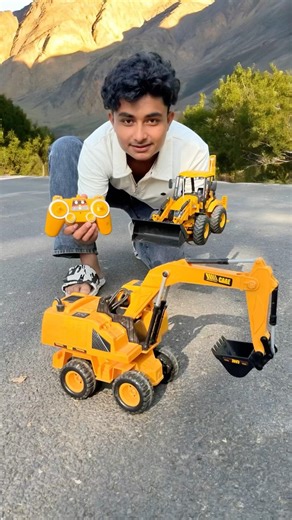 Remote Control 2ta JCB 3DX Backhoe Loader Construction Excavator Powerful 5000₹ Unboxing