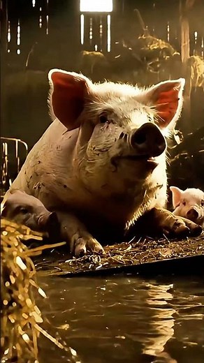 Heartbreak: Mother Pig's Cry For Help Saves Her Life. #PigRescue #AnimalSOS #MamaPig