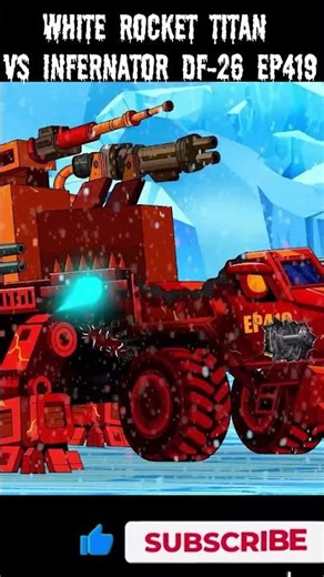 The White Rocket Titan unleashes its massive multi-launcher system against a full missile army!