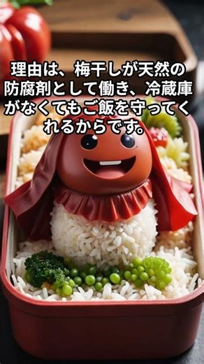 Why Do Japanese Bentos Have Umeboshi? 🍱 なぜ日本のお弁当に梅干し？ #WhyJapan #Bento