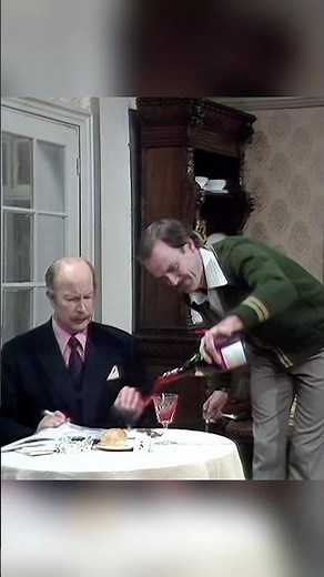 One Sentence. Total Panic. 😱🍷 | Fawlty Towers (1975)