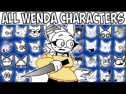 ALL WENDA CHARACTERS | FNF Character Test | Gameplay VS Playground