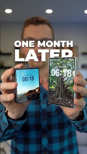 Samsung Galaxy Z Flip 8... After 1 Month 👀 #GalaxyFlip8 #Samsung #FlipPhone