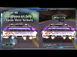 Cara setting emulator Epsxe ( PS1 ) jadi 4k dan 60 fps!!!