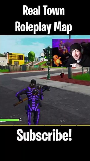 Fortnite Town Roleplay Map in Creative!