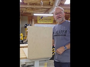 How to use Knapp Connectors to easily assemble a wood cabinet