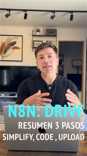 n8n Gmail a Google Drive en 3 Pasos (Resumen)