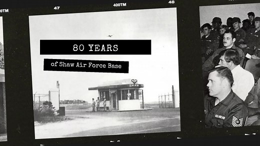 Weasel Identity | 80th Anniversary Shaw Air Force Base has been a beloved landmark in the City of Sumter, South Carolina community since August 30, 1941. Named in honor of WWI pilot and Sumter native 1st Lieutenant Ervin David Shaw, Shaw Army Air Field was transferred to the Air Force in 1947. Over the last 80 years, Shaw has been home to many different units and unique missions, but the bond between the Airmen and the Sumter community has stood the test of time. Happy 80th Anniversary Shaw Air 