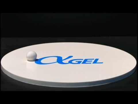 αGEL（アルファゲル)「卵落下実験」動画