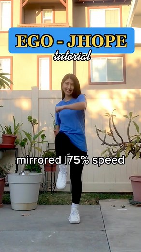 Dance Tutorial: EGO by JHOPE Mirrored 75% Speed