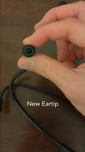 Replace stethoscope eartip