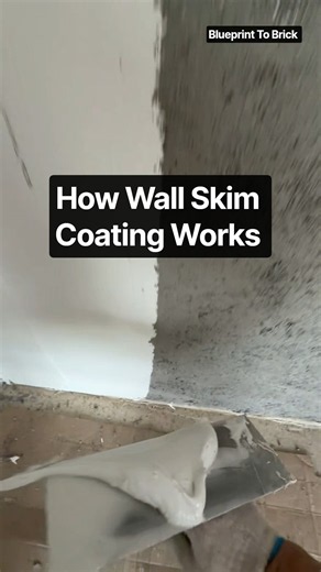 🧱 Wall Finishing: Applying Smooth Plaster Over Concrete