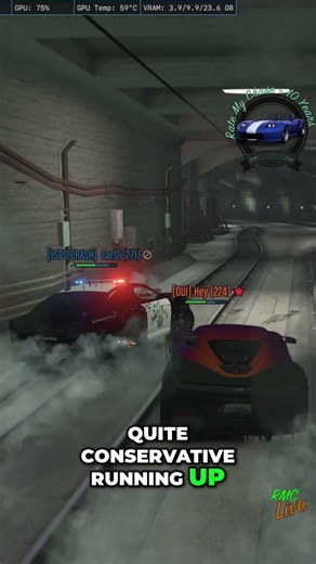 SEWER SHOWDOWN: FELON GOES FOR 2-0 VS. COPS! 😤 #shorts #GTA